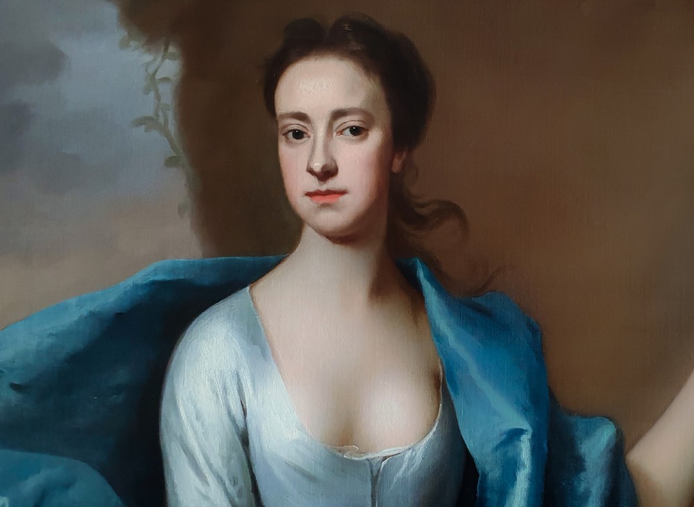 Portrait of Miss Lyddell as a Shepherdess c.1710; By Michael Dahl (1659-1743) View VIII