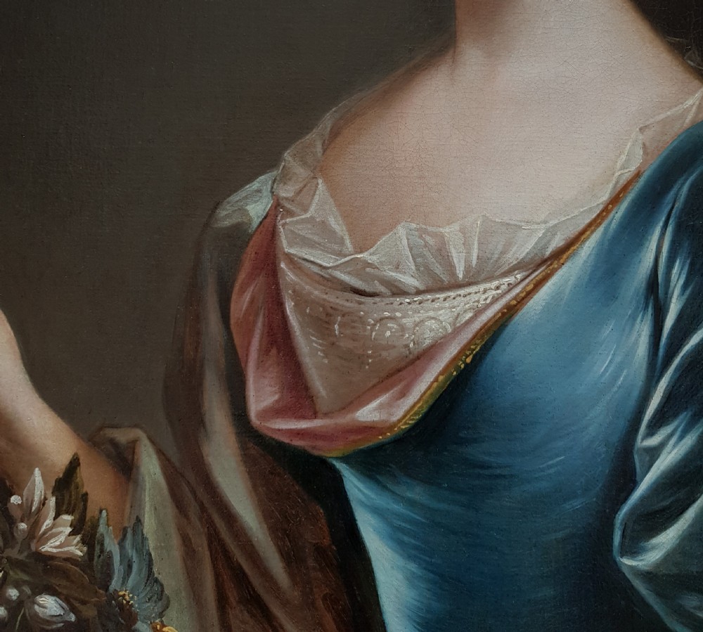 Portrait of a Lady c.1750; Circle of François Hubert Drouais (1727-1775) View V
