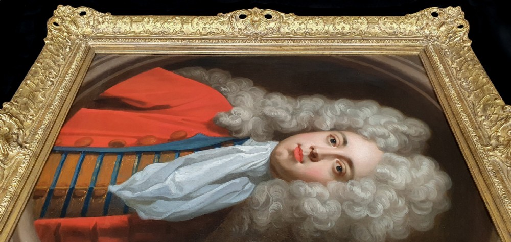 Portrait of a Gentleman in a Red Coat c.1700; Attributed to John Kerseboom (fl.1680-1708) View III