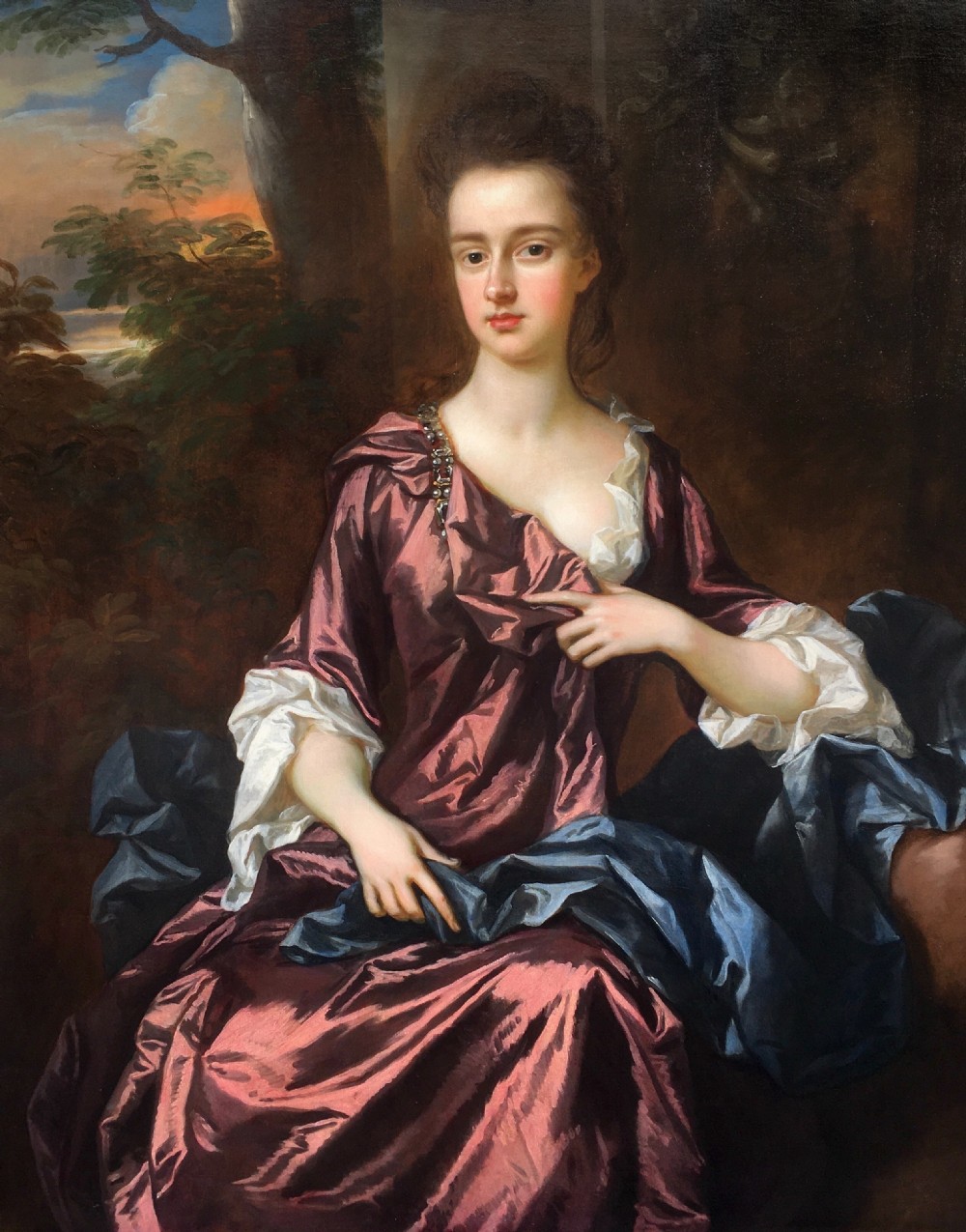 Portrait of a Lady c.1690’s; By John Closterman (1660-1711) View II