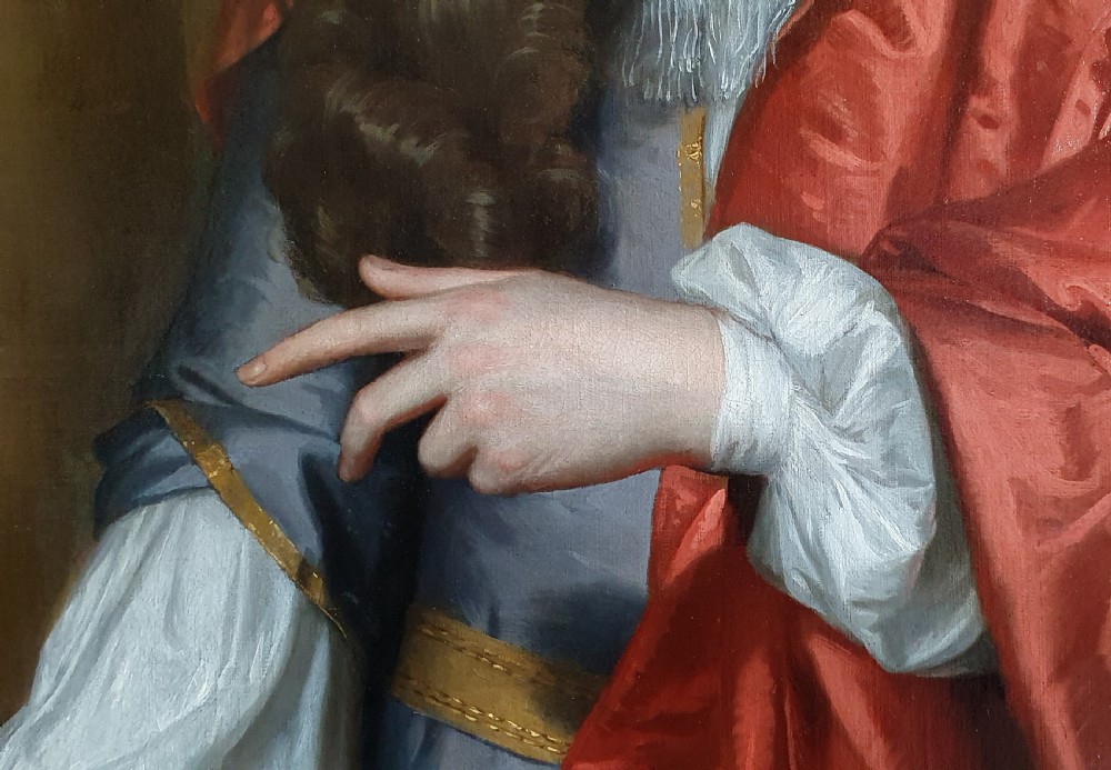 Portrait of Gilbert Coventry, 4th Earl of Coventry (c.1668–1719) c.1694; by Johann Kerseboom (d.1708) Antique oil on canvas painting View VII
