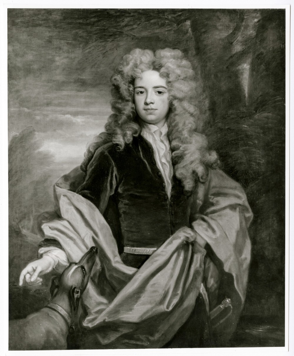 Portrait of Thomas Smith Esquire c.1705; Sir Godfrey Kneller Bt. (1646-1723), Antique oil on canvas painting View XI