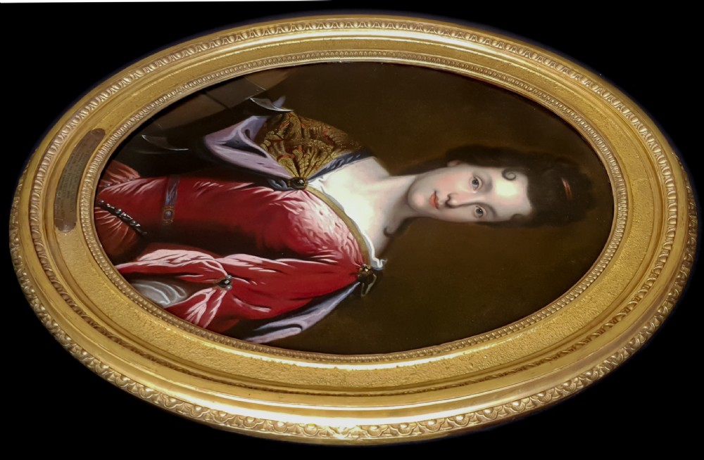 French Portrait of a Lady, as Saint Catherine c.1690; Circle of Francois de Troy (1645-1730), oil on canvas painting View VII