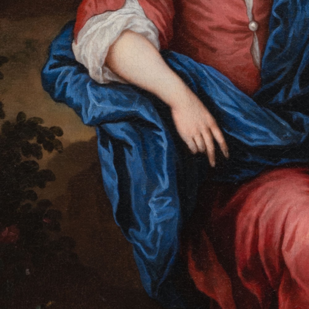Portrait of a Gentleman, Pieter Van Der Dvssen c.1664; by Jan van Haensbergen (1642–1705), oil on canvas View VII
