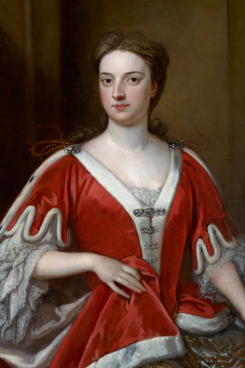 Portrait of a Lady, Abigail Countess of Kinnoull Signed & Dated by Godfrey Kneller (1646-1723), oil on canvas painting View VIII