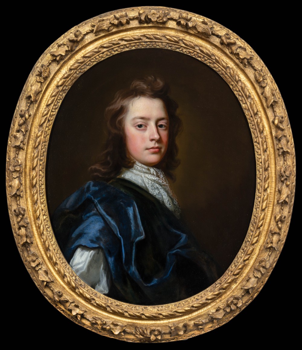Portrait of a Gentleman with Blue Cloak & Portrait of a Lady in Russet Dress c.1697; by Thomas Murray (1663-1735) Oil on Canvas Paintings View III
