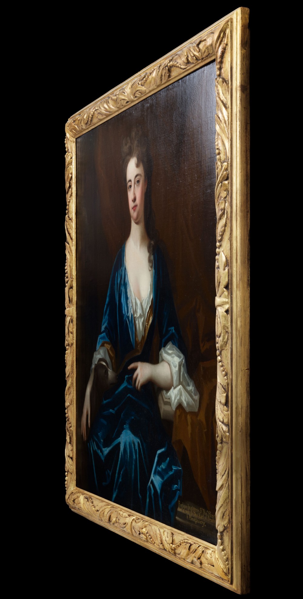 Portrait of a Lady, Barbara Herbert, Countess of Pembroke c.1708; Charles d’Agar (1669-1723), oil on canvas painting View II