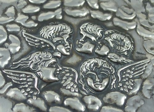 EDWARDIAN HALLMARKED SILVER COVERED HYMN BOOK - ADDITIONAL PHOTO 2