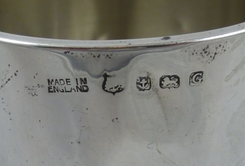 GEORGE V HALLMARKED STERLING SILVER TROPHY CUP ON BAKELITE BASE - ADDITIONAL PHOTO 3