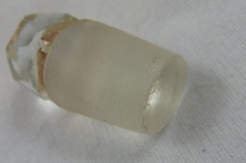EDWARDIAN HALLMARKED SILVER CUT GLASS SCENT BOTTLE BY COLLETT ANDERSON - ADDITIONAL PHOTO 5