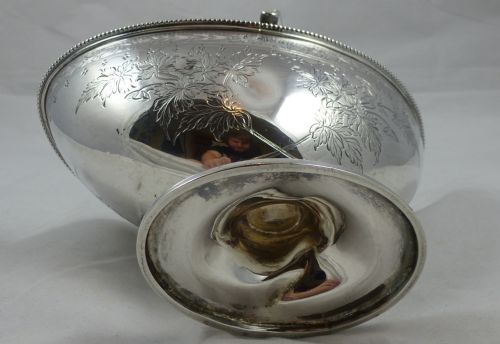 VICTORIAN HALLMARKED SILVER SUGAR BASKET BY FENTON BROTHERS - ADDITIONAL PHOTO 6