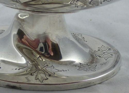VICTORIAN HALLMARKED SILVER SUGAR BASKET BY FENTON BROTHERS - ADDITIONAL PHOTO 8