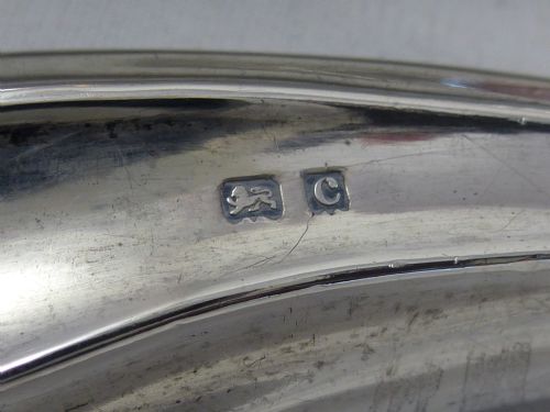 PAIR OF EDWARDIAN STERLING SILVER CURLING IRONS BY WILLIAM DAVENPORT - ADDITIONAL PHOTO 3