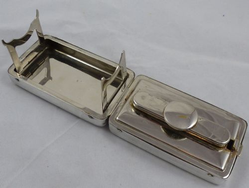 PAIR OF EDWARDIAN STERLING SILVER CURLING IRONS BY WILLIAM DAVENPORT - ADDITIONAL PHOTO 12