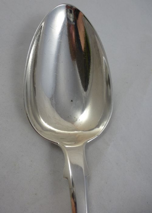 VICTORIAN HALLMARKED STERLING SILVER BASTING SPOON 18445 BY RICHARD BRITTON - ADDITIONAL PHOTO 1