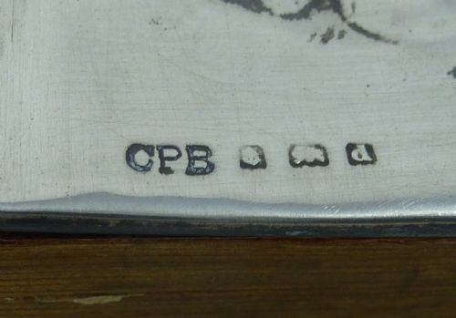 AN EDWARDIAN MINIATURE BOOK OF COMMON PRAYER WITH A SILVER COVER MADE BY CHARLES PENNY BROWN - ADDITIONAL PHOTO 1