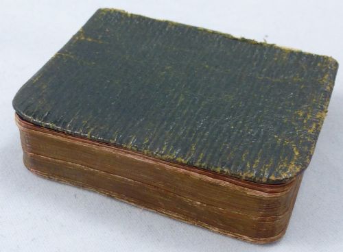 AN EDWARDIAN MINIATURE BOOK OF COMMON PRAYER WITH A SILVER COVER MADE BY CHARLES PENNY BROWN - ADDITIONAL PHOTO 4