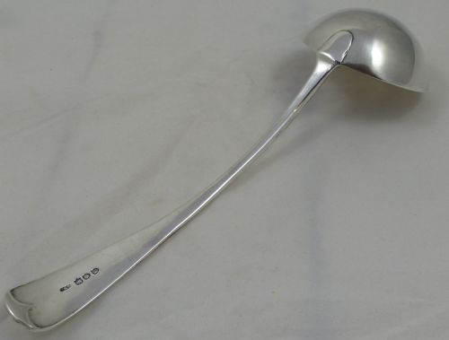 A VICTORIAN HALLMARKED STERLING SILVER LADLE BY JOSIAH WILLIAMS CO - ADDITIONAL PHOTO 5