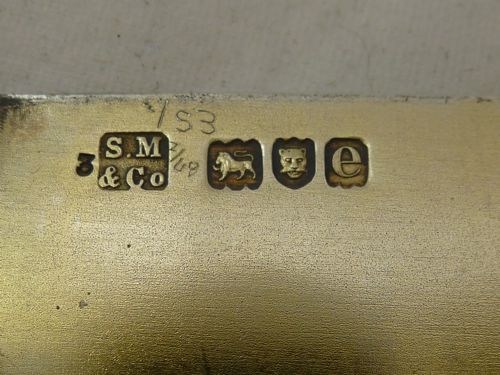 A VICTORIAN HALLMARKED STERLING SILVER CARD CASE BY SAMPSON MORDAN CO - ADDITIONAL PHOTO 3
