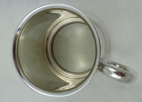 EDWARD VIII HALLMARKED STERLING SILVER TANKARD BY VINERS LTD - ADDITIONAL PHOTO 6