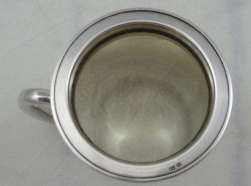 EDWARD VIII HALLMARKED STERLING SILVER TANKARD BY VINERS LTD - ADDITIONAL PHOTO 7