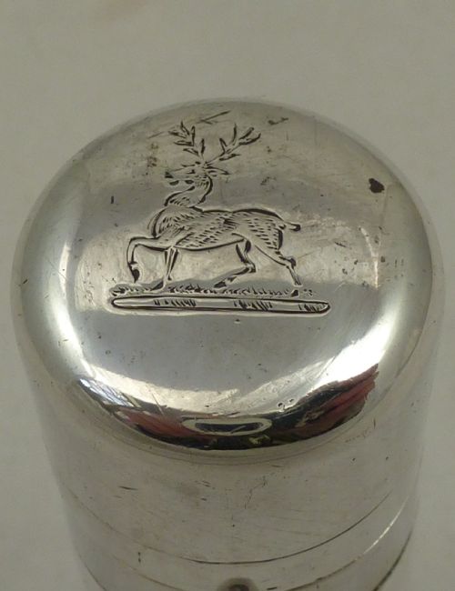 A VICTORIAN SILVER PERFUME BOTTLE BY SAMPSON MORDAN CO - ADDITIONAL PHOTO 2