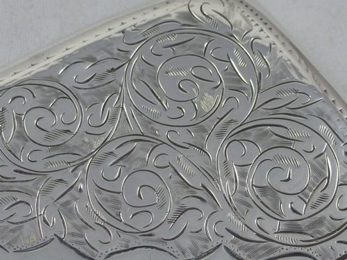 AN EDWARDIAN SILVER CIGARETTE CASE BY HENRY WILLIAMSON LTD - ADDITIONAL PHOTO 3
