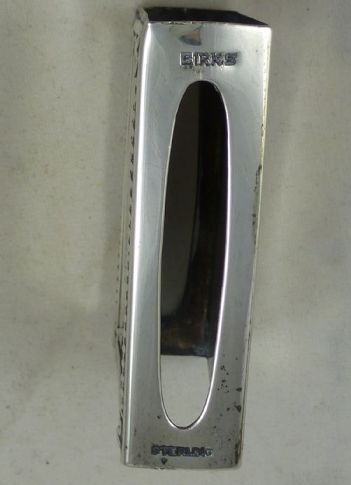 CANADIAN BIRKS STERLING SILVER MATCHBOX HOLDER - ADDITIONAL PHOTO 3