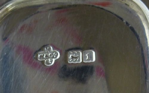 EDWARDIAN SILVER INKWELL BY HORACE WOODWARD - ADDITIONAL PHOTO 3