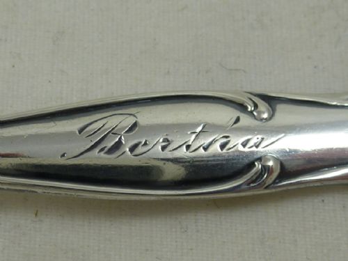 C1900 AMERICAN STERLING SILVER SOUVENIR SPOON FOR THE STATE CAPITOL SPRINGFIELD ILLANOIS BY TOWLE SILVERSMITHS - ADDITIONAL PHOTO 2