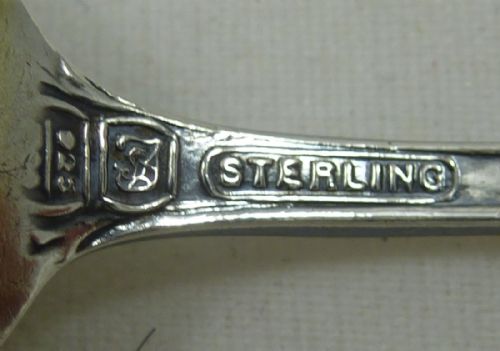 C1900 AMERICAN STERLING SILVER SOUVENIR SPOON FOR THE STATE CAPITOL SPRINGFIELD ILLANOIS BY TOWLE SILVERSMITHS - ADDITIONAL PHOTO 5