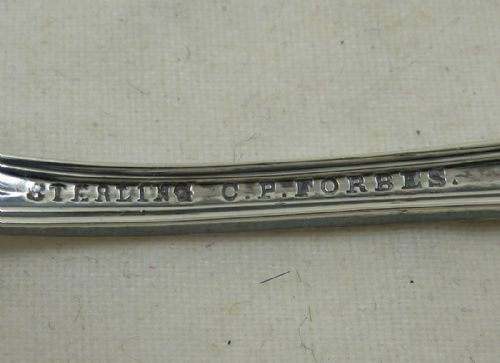 AMERICAN STERLING SILVER SOUVENIR SPOON ST AUGUSTINE FLORIDA BY C P FORBES - ADDITIONAL PHOTO 4