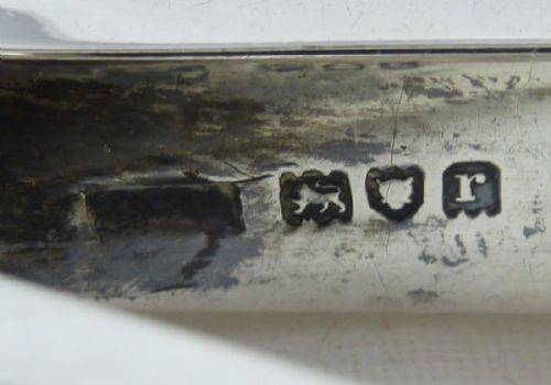 PAIR OF GEORGE V SILVER IVORY GLOVE STRETCHERS - ADDITIONAL PHOTO 3