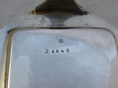 EDWARDIAN WILLIAM HUTTON SONS SILVER INKWELL - ADDITIONAL PHOTO 10