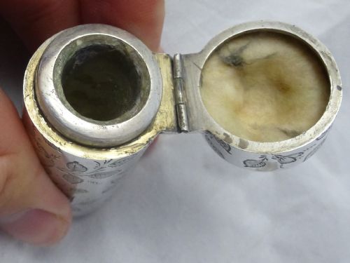 VICTORIAN DEAKIN FRANCIS SILVER SCENT BOTTLE - ADDITIONAL PHOTO 7