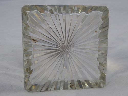 VICTORIAN SILVER GLASS PERFUME BOTTLE - ADDITIONAL PHOTO 8