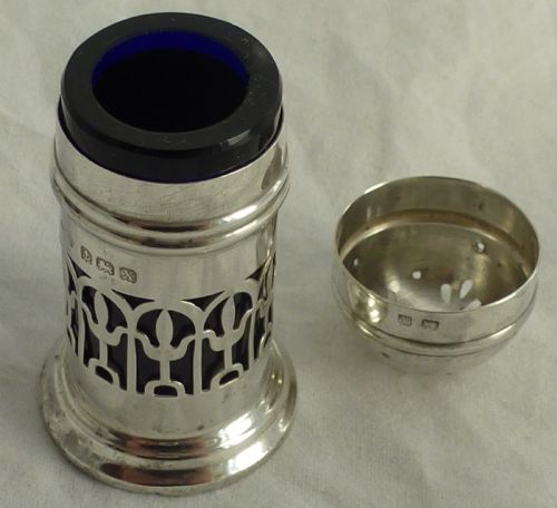 STERLING SILVER 1920'S PEPPERETTE - ADDITIONAL PHOTO 3