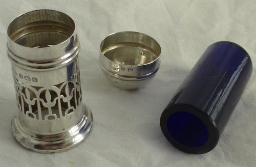 STERLING SILVER 1920'S PEPPERETTE - ADDITIONAL PHOTO 6