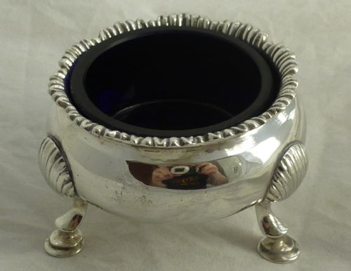 george ii silver salt 1760 - CATEGORY: ANTIQUE SILVER - DATED GEORGIAN