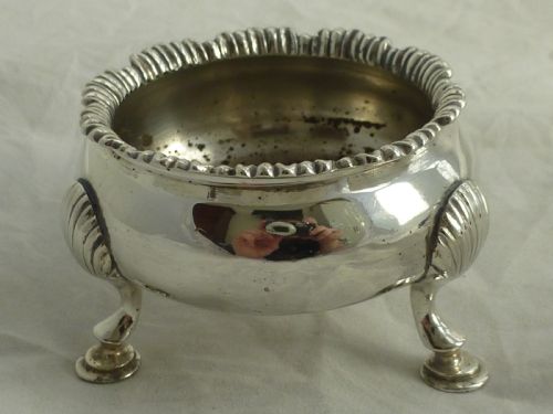 GEORGE II SILVER SALT 1760 - ADDITIONAL PHOTO 4