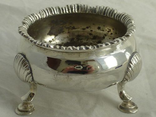 GEORGE II SILVER SALT 1760 - ADDITIONAL PHOTO 6