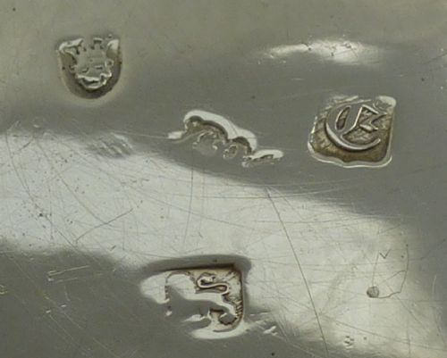 GEORGE II SILVER SALT 1760 - ADDITIONAL PHOTO 10