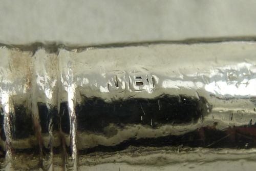 CASED SET SIX EDWARDIAN SILVER KNIVES - ADDITIONAL PHOTO 6