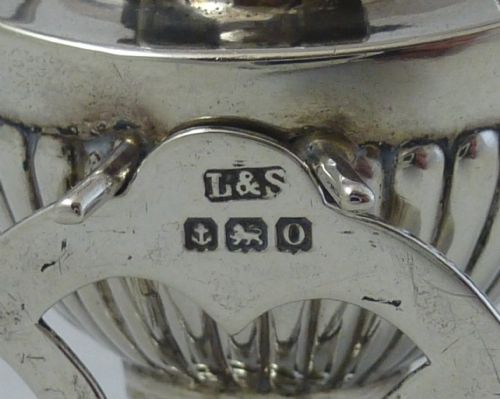 NOVELTY MINIATURE STERLING SILVER SPIRIT KETTLE - ADDITIONAL PHOTO 4