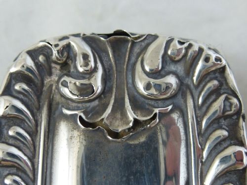 EDWARDIAN STERLING SILVER HAND MIRROR AND CLOTHES BRUSH - ADDITIONAL PHOTO 15