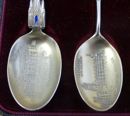 CASED SET OF SIX STERLING SILVER SOUVENIR SPOONS - ADDITIONAL PHOTO 7