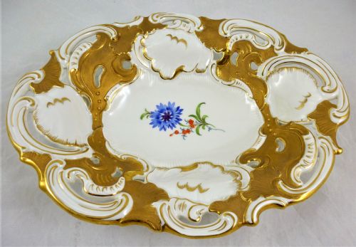 EARLY 20TH CENTURY MEISSEN PORCELAIN BOWL - ADDITIONAL PHOTO 5