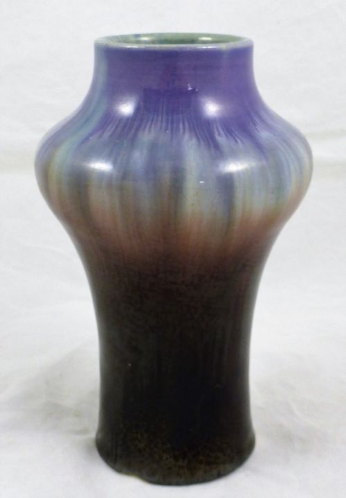 CIRCA 1900 ART POTTERY VASE - ADDITIONAL PHOTO 2