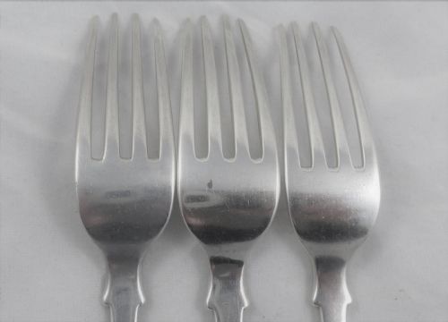 THREE VICTORIAN CHAWNER CO DESSERT FORKS - ADDITIONAL PHOTO 2