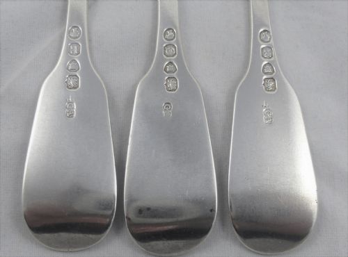 THREE VICTORIAN CHAWNER CO DESSERT FORKS - ADDITIONAL PHOTO 3